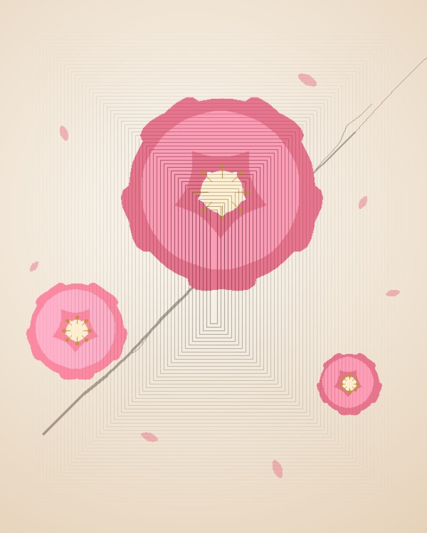 أقراط لؤلؤ الورد المتدلية